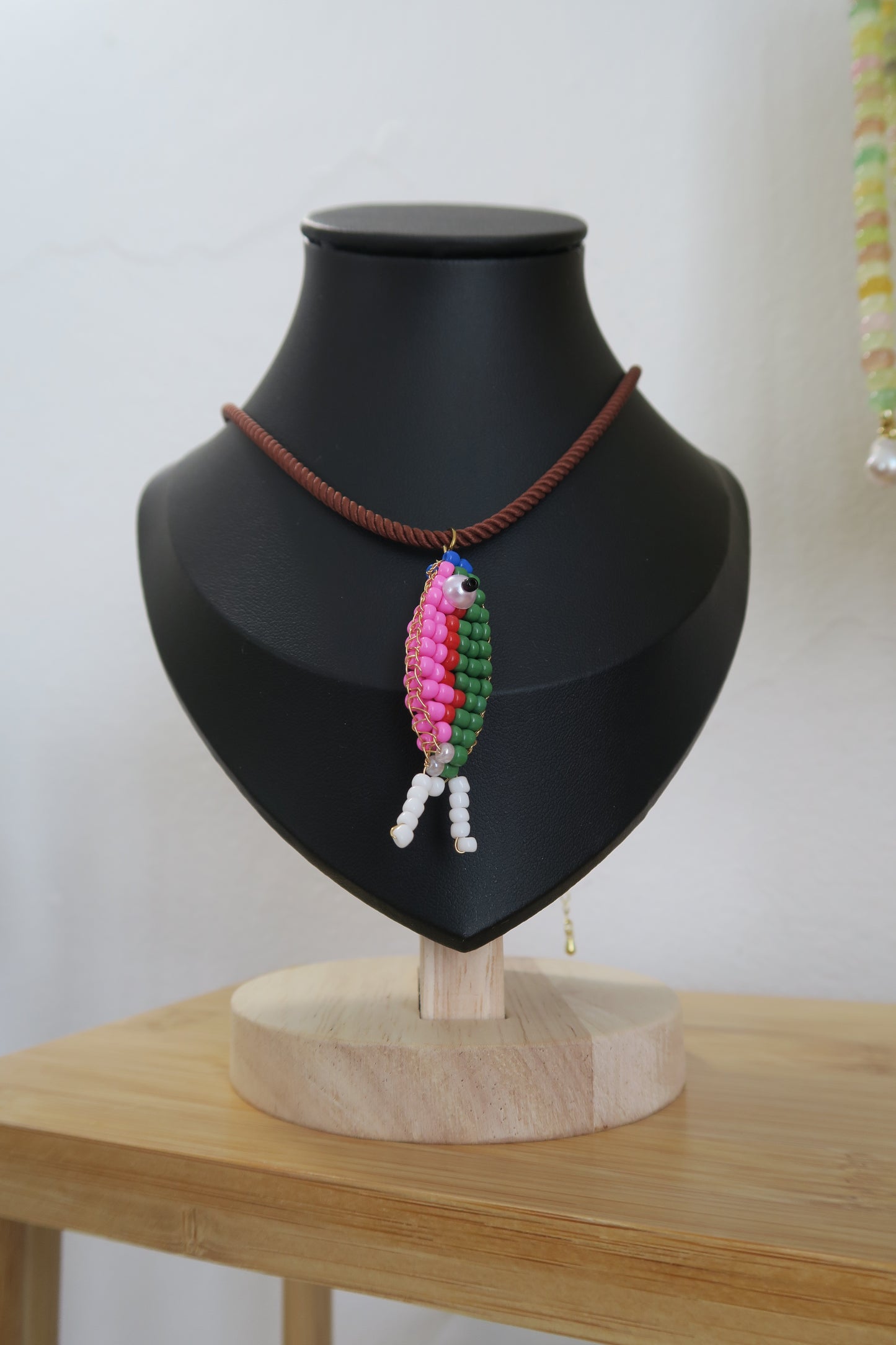 Beaded Fish Necklace