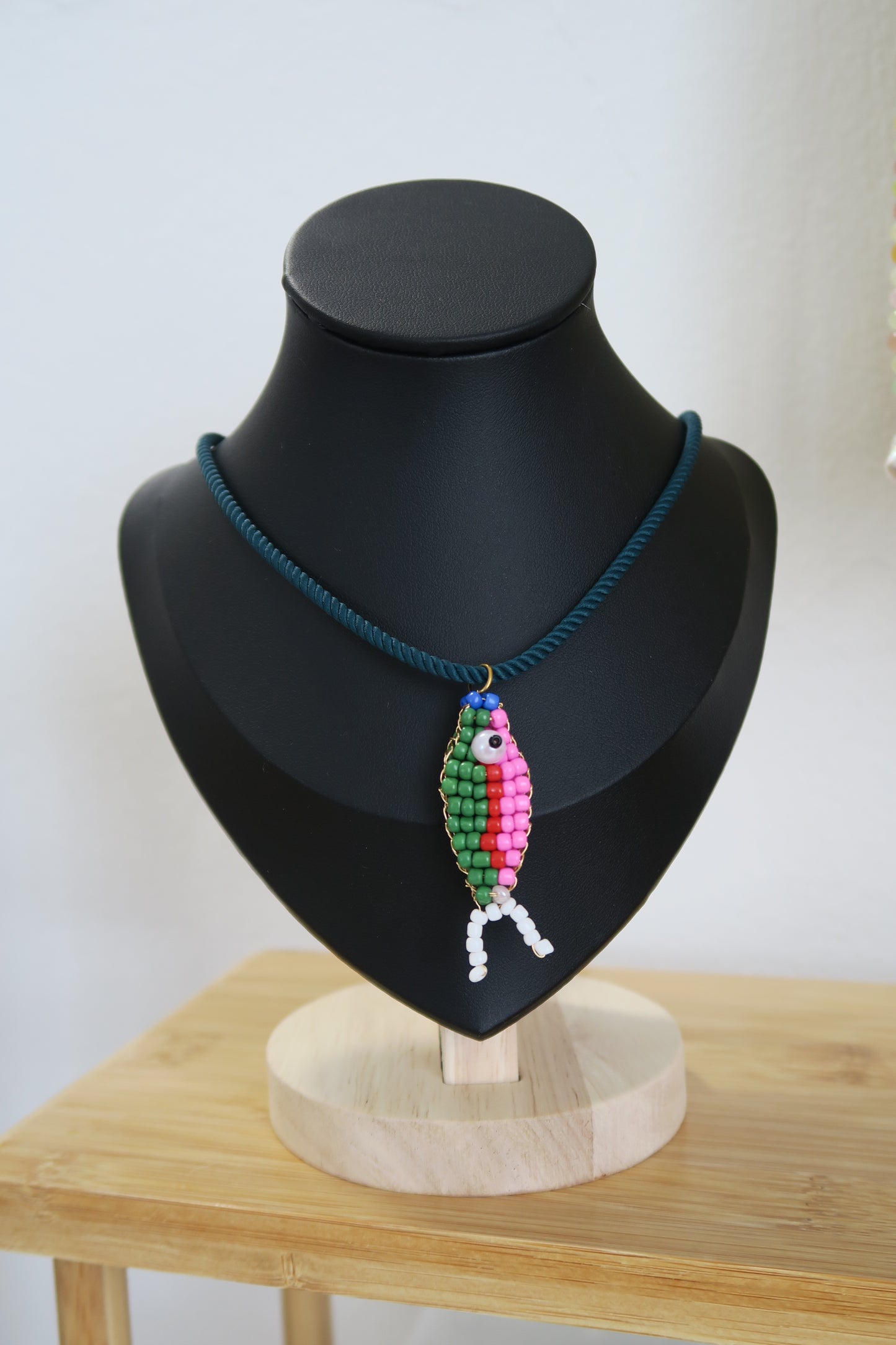 Beaded Fish Necklace