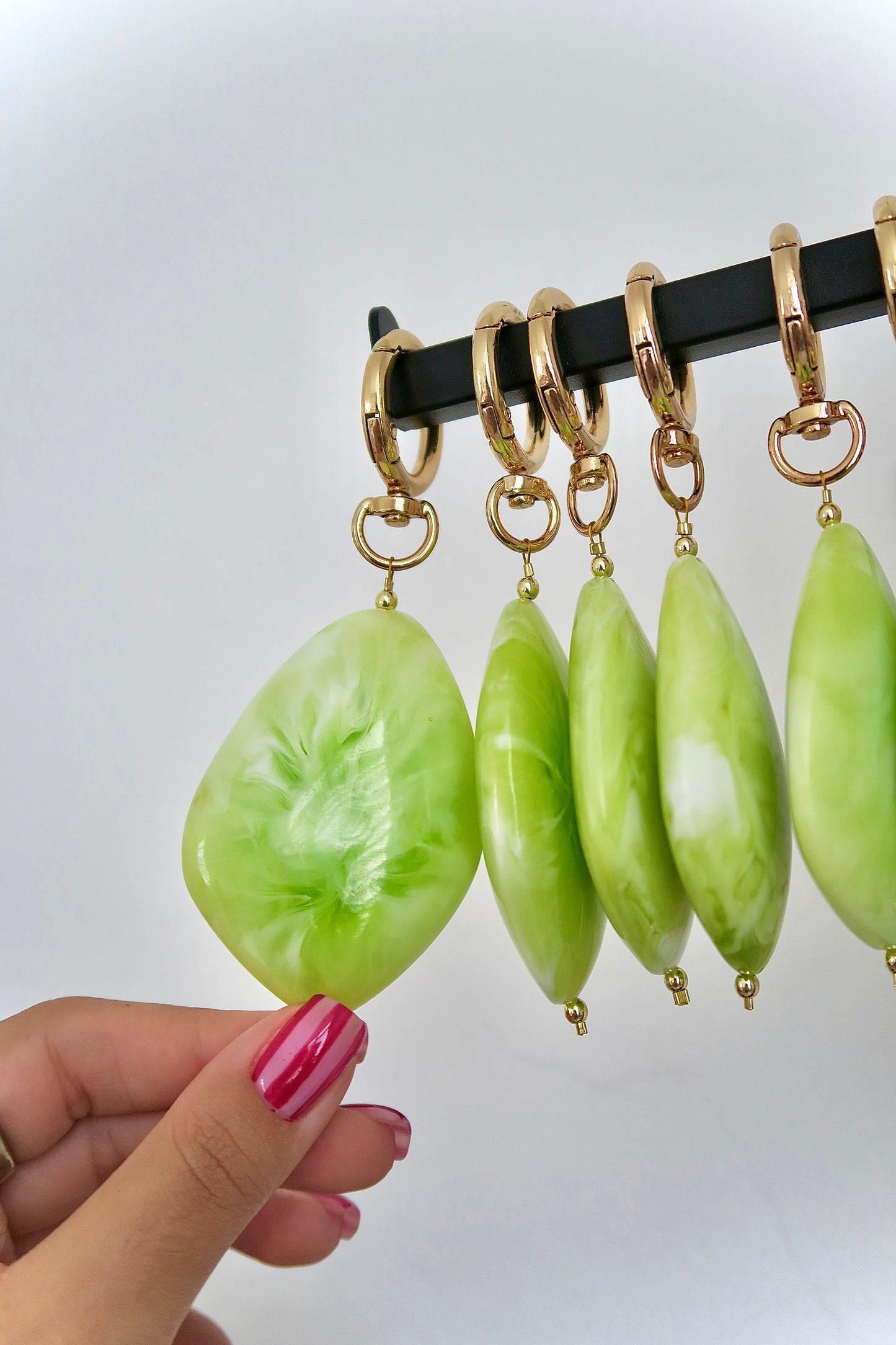 Marble Bag Charm